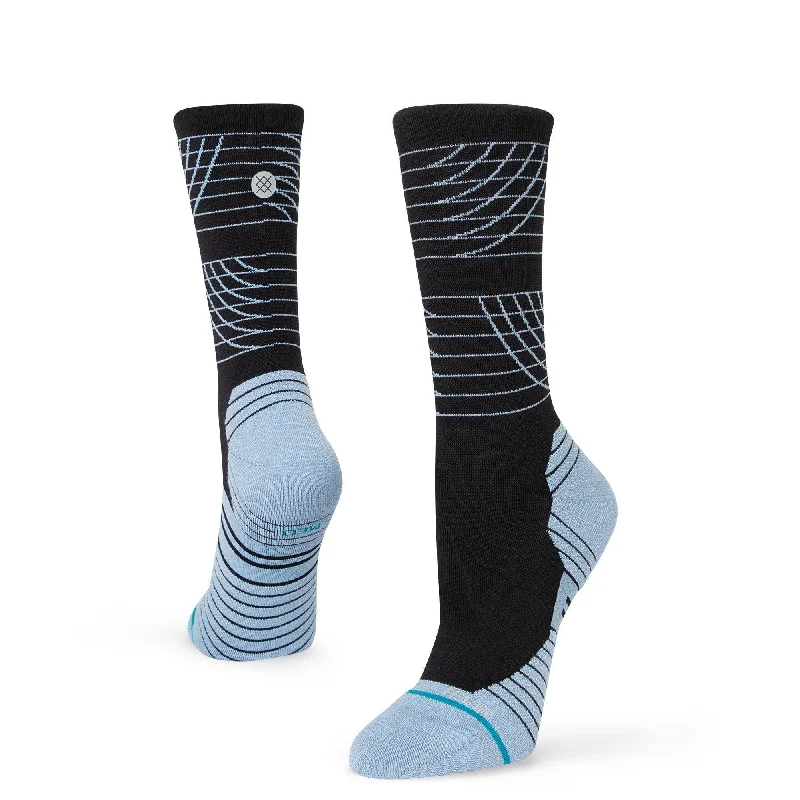 Socks with silk padding-4X400 | Women's Crew