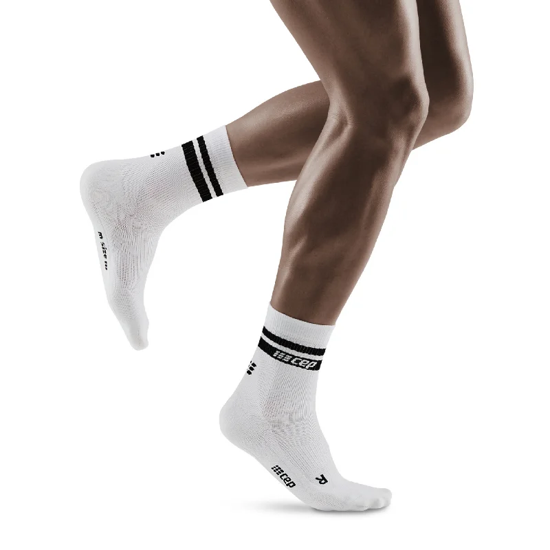 Designer fleece socks-CEP 80's Mid Cut Compression Socks, Men