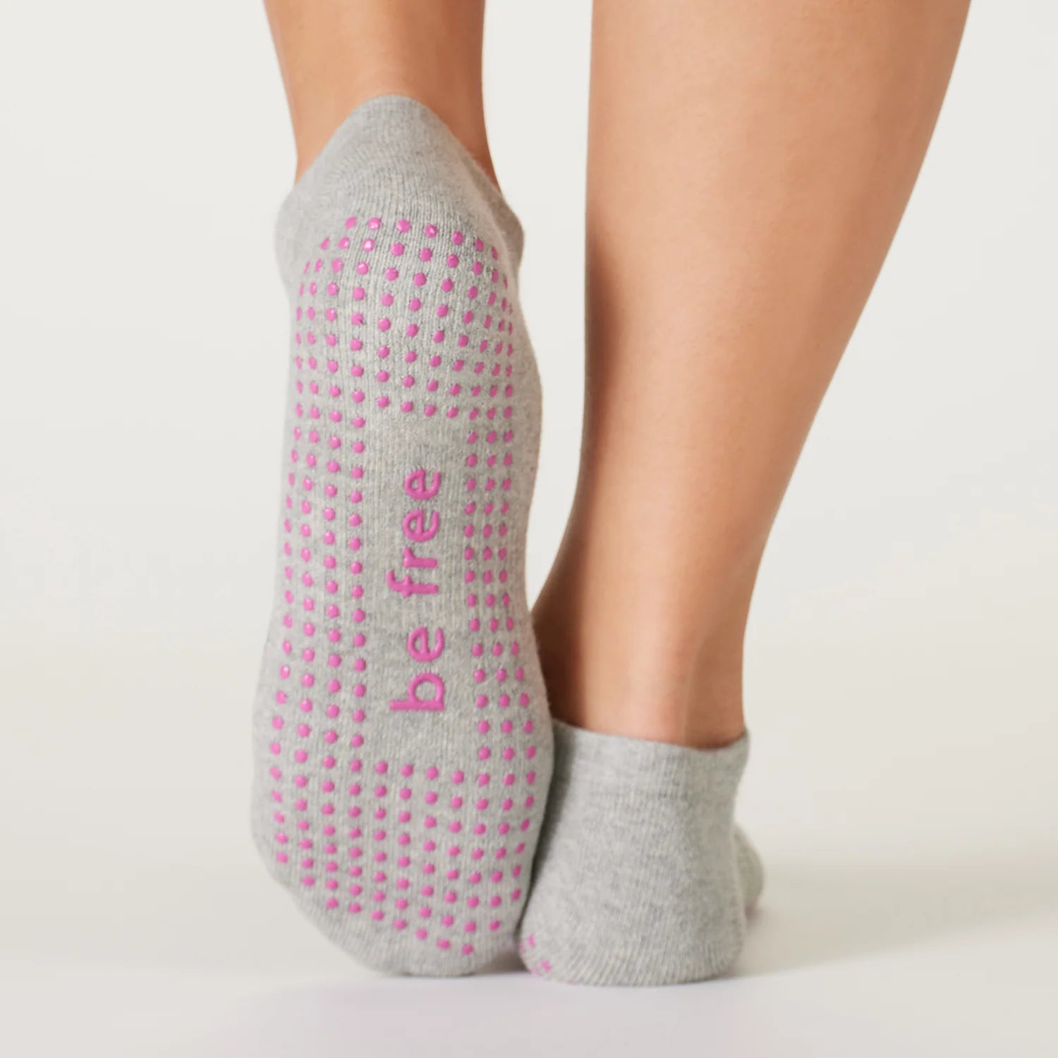 Polka dot cotton socks-Be Free | Grip Socks | Small/Medium