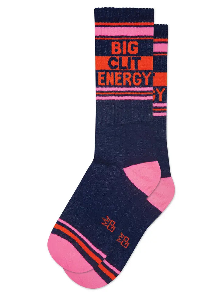 Socks with fleece trim-Big Clit Energy | Unisex Crew