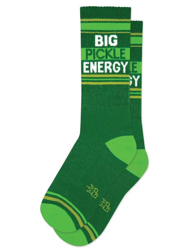 Socks with dot weave-Big Pickle Energy | Unisex Crew