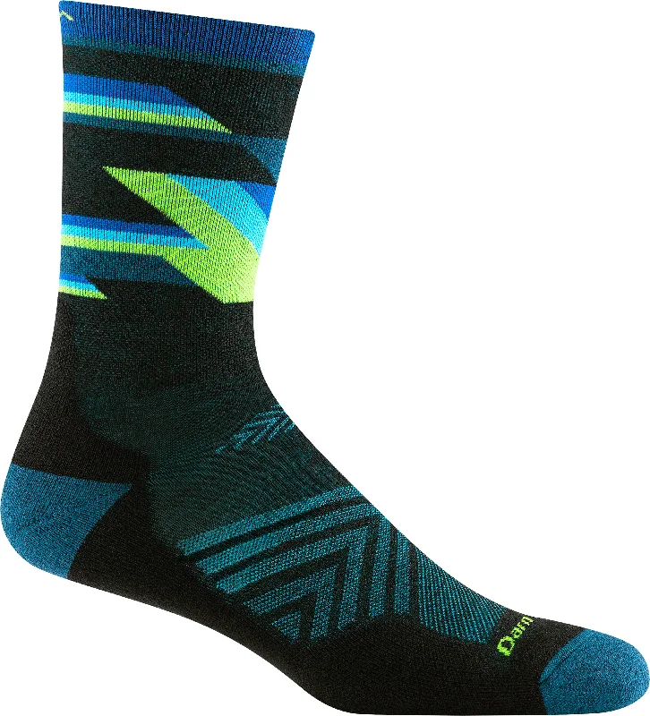 Embroidered fleece socks-Bolt | Ultra-Lightweight Micro Crew with Cushion #1056