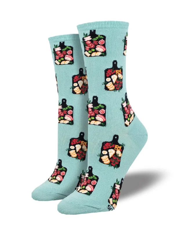 Socks with arch padding-Charcuterie | Women's Crew