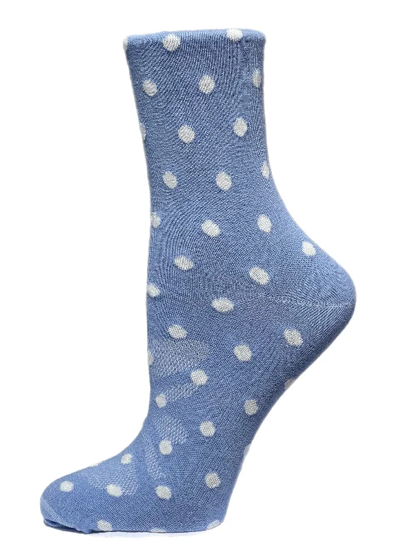 Budget silk socks-Charlotte | Women's Crew