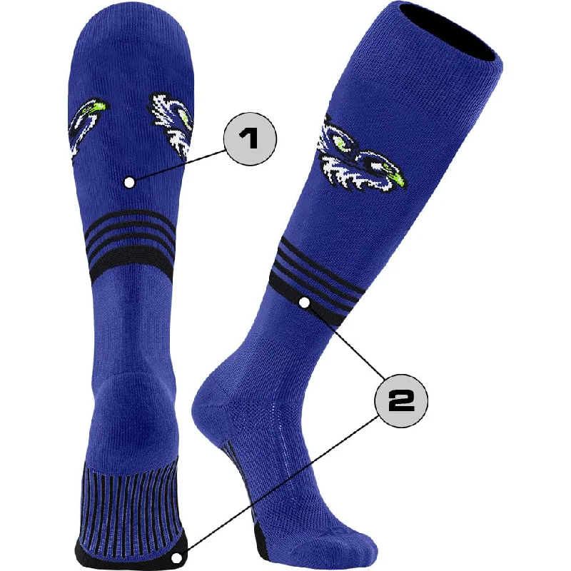 Athletic socks with breathability-Custom Baseball Socks - Diamond Builder Pattern 5