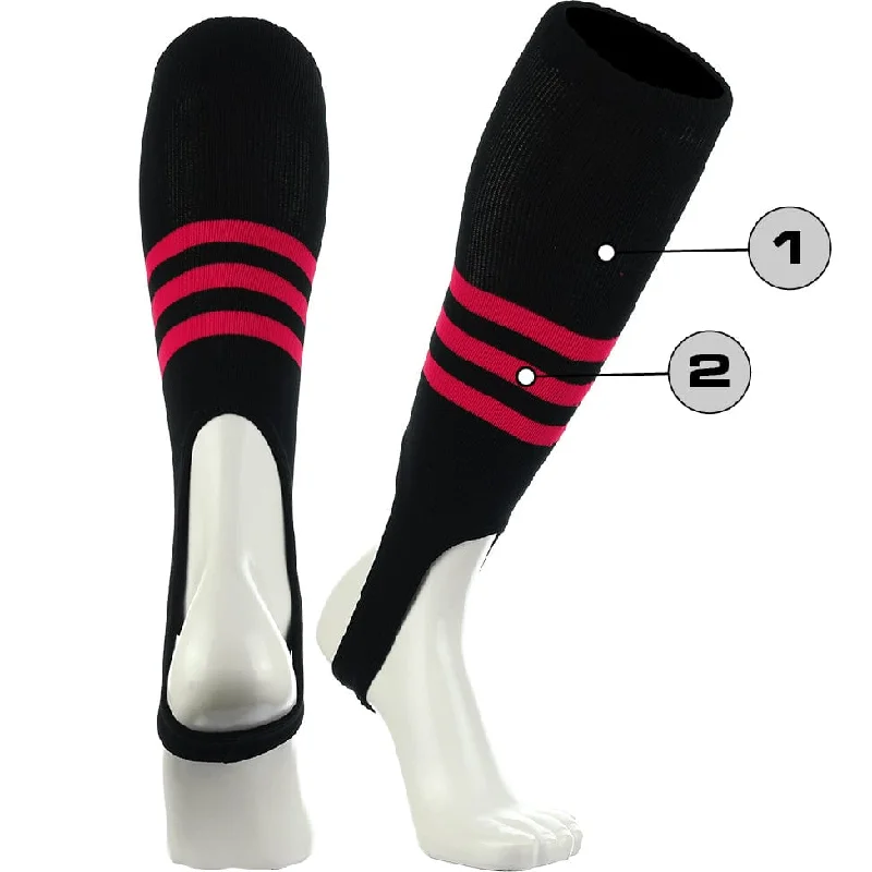 Winter silk socks-Custom Baseball Stirrups - Pattern B