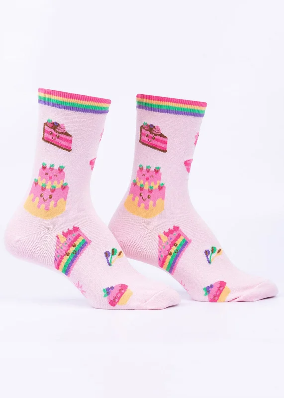 Durable athletic socks-Cute Cakes Women's Socks