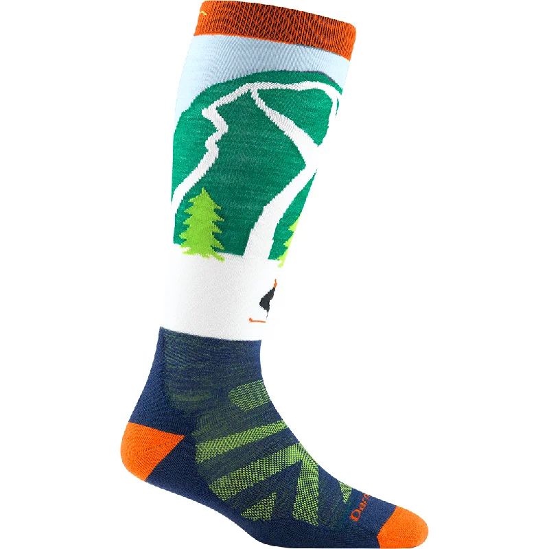 Black silk socks-Darn Tough Kids Pow Cow Over-the-Calf Midweight Ski & Snowboard Socks - Clearance