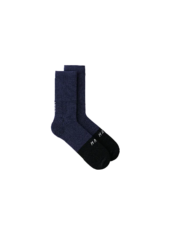 Striped cotton socks-Division Merino Sock