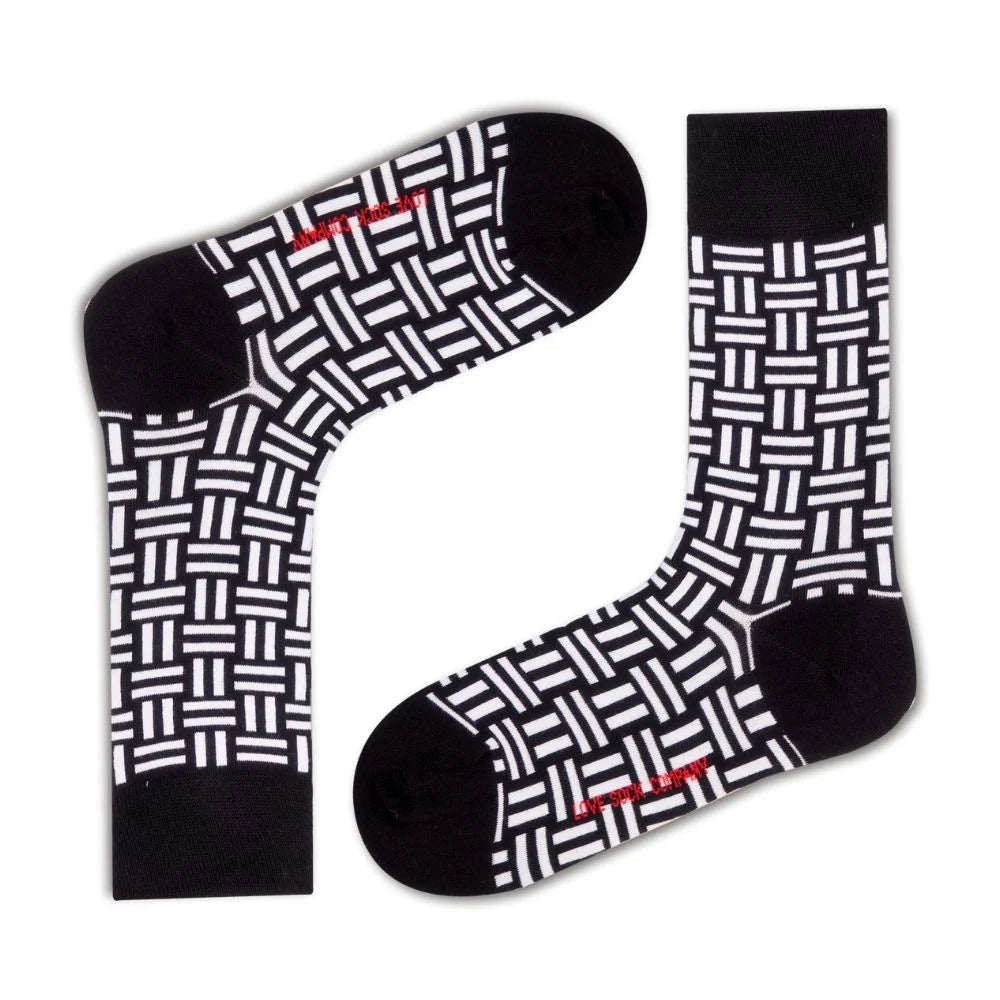 Green ankle socks-Domino Women's Crew Socks (W)