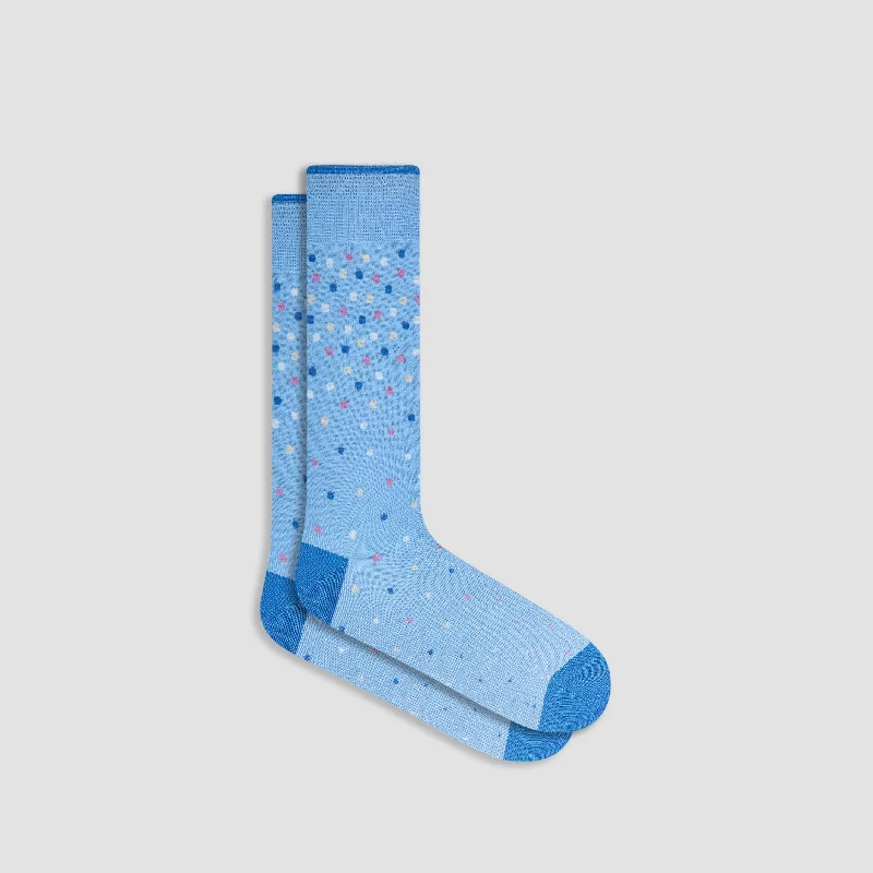 Winter bamboo socks-Dotted Mid-Calf Socks