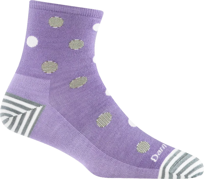 Soft silk socks-Dottie Shorty | Women's Lightweight Quarter Crew #6103