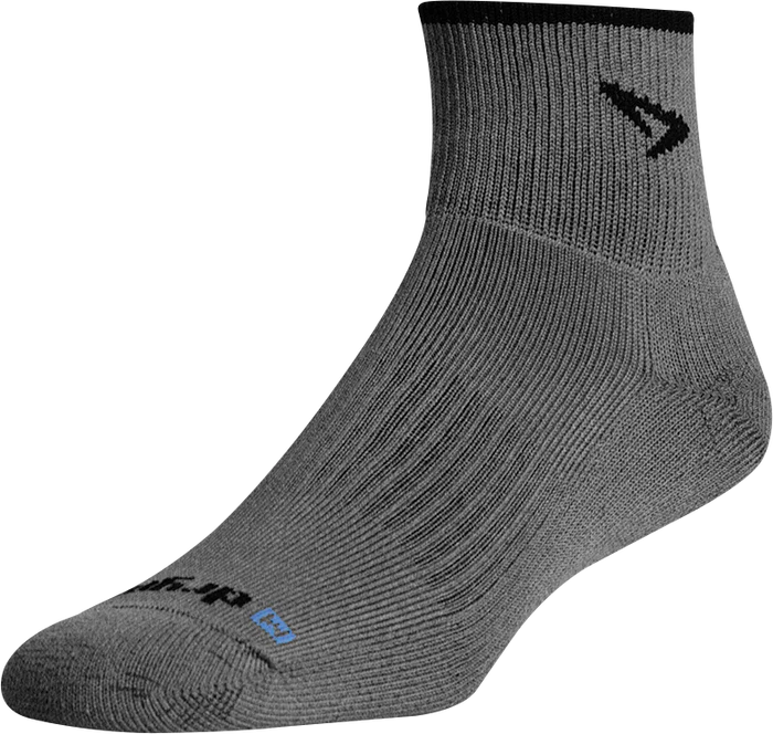 Socks with stripe details-Drymax Trail Running - Quarter Crew