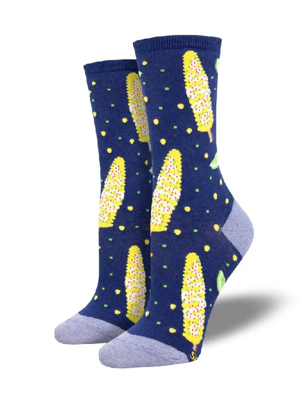 Socks with silk comfort-Elote | Women's Crew