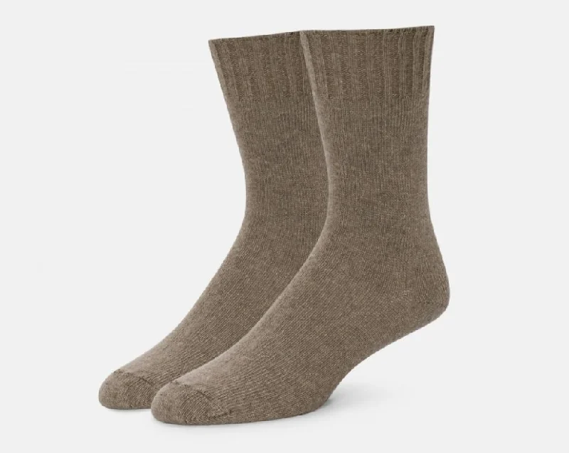 Green wool socks-Este | Women's Crew