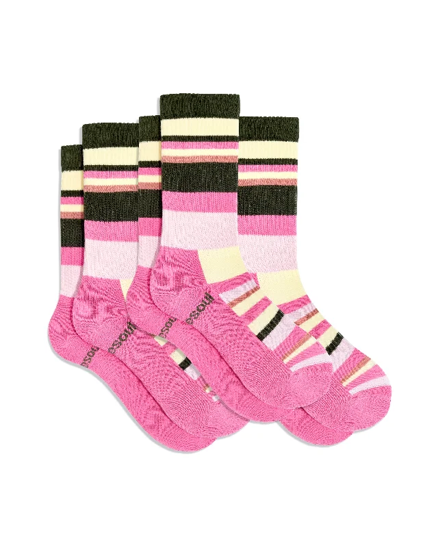 Summer knit socks-Eva High Sock 3 Pack Solid