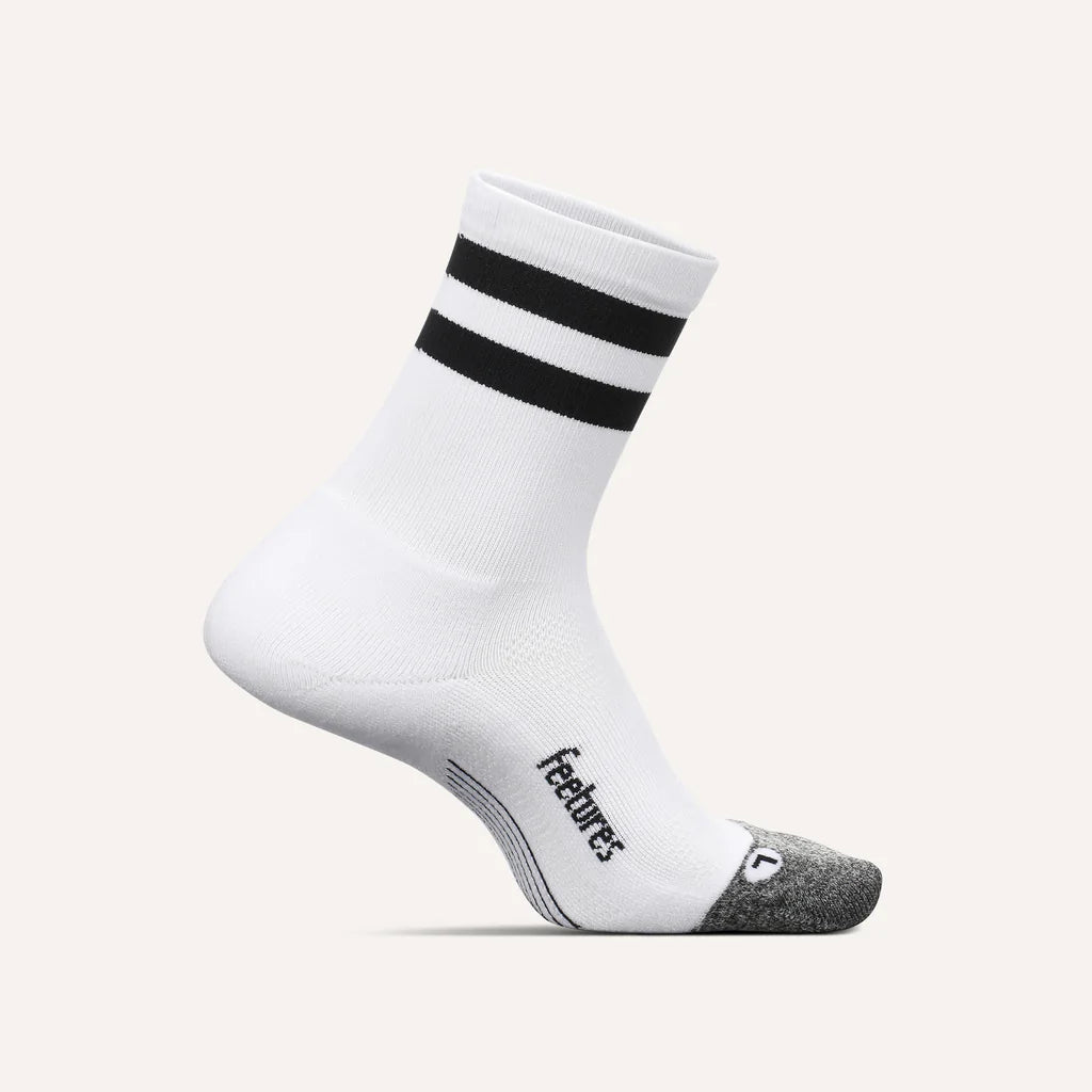 Socks with padded arches-Feetures Elite Light Cushion - Mini Crew