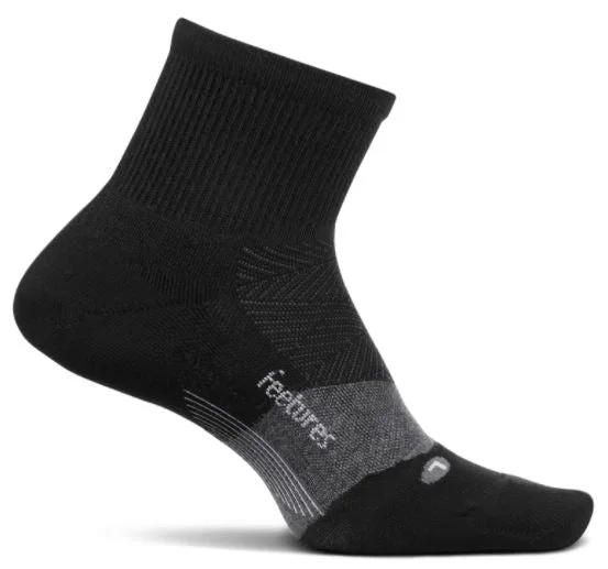 Fall fleece socks-Feetures Merino 10 Ultra Light - Quarter