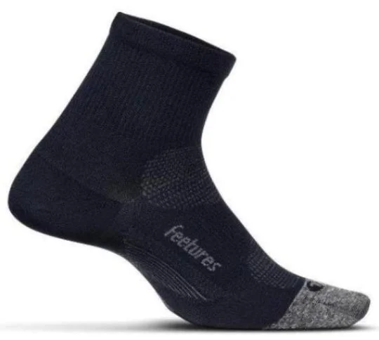 Luxury silk socks-Feetures Elite Ultra Light - Quarter