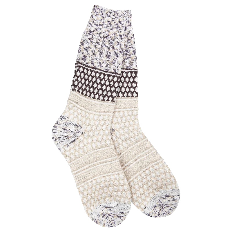 Luxury fleece socks-Weekend Collection | Women's Gallery Textured Crew