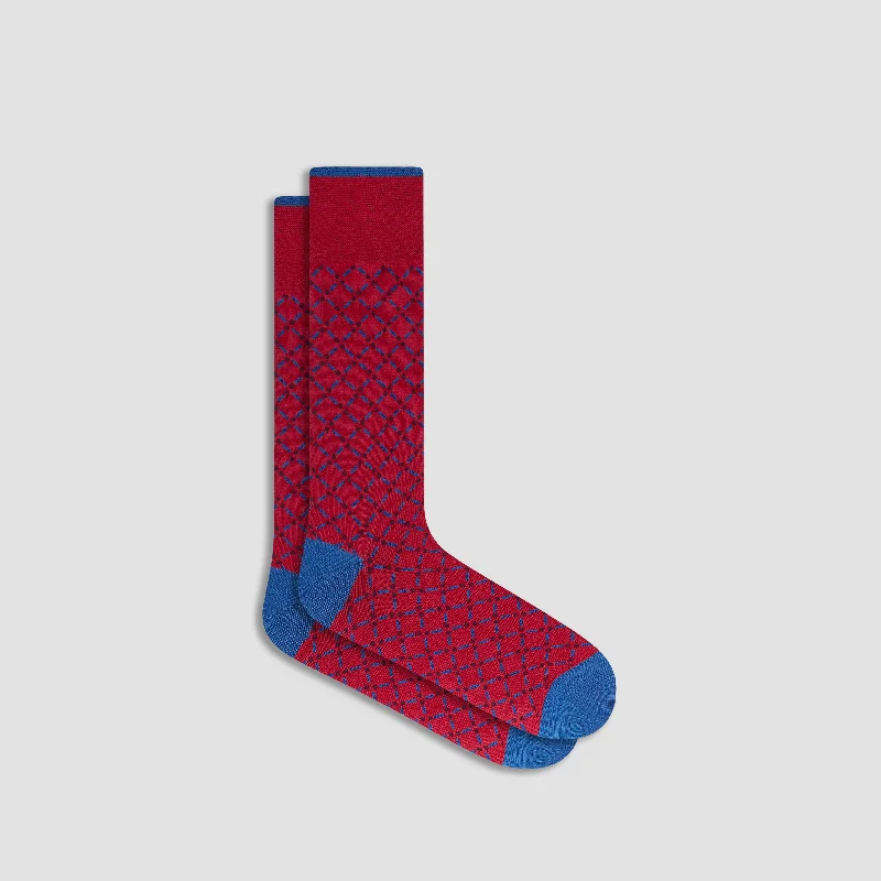 Thermal socks with fleece-Geometric Mid-Calf Socks