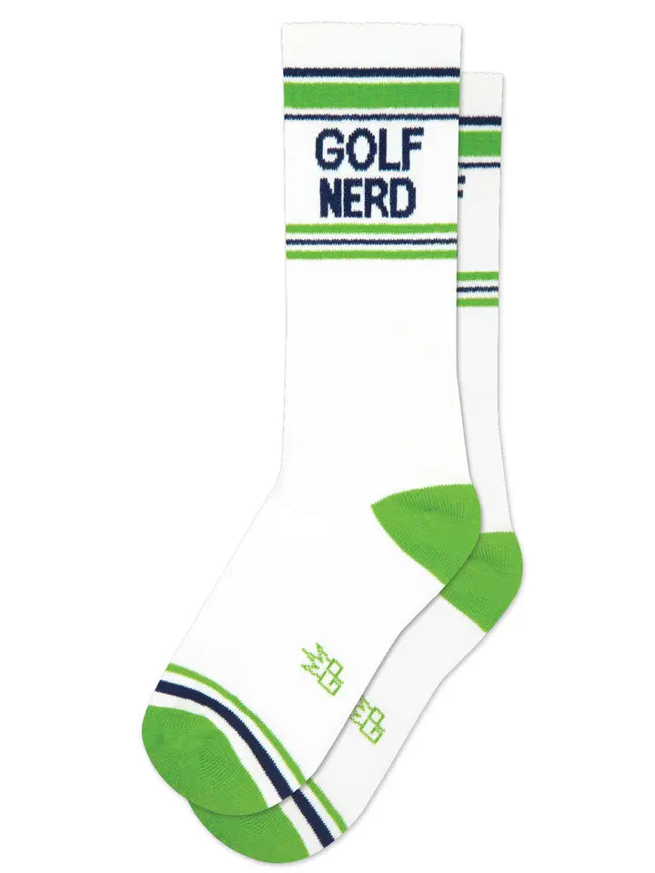 Fall silk socks-Golf Nerd | Unisex Crew