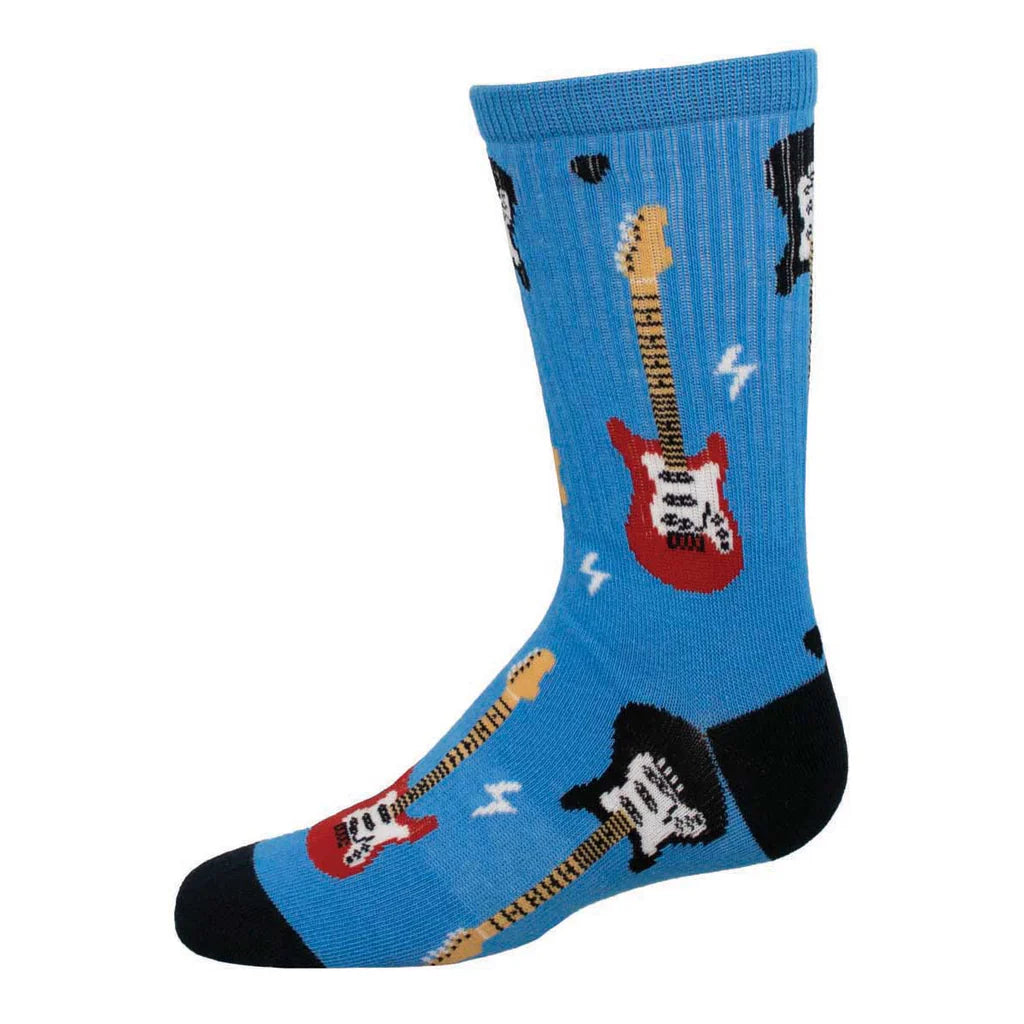 Socks with elastic cuffs-Guitar Shredder | Junior Active Crew