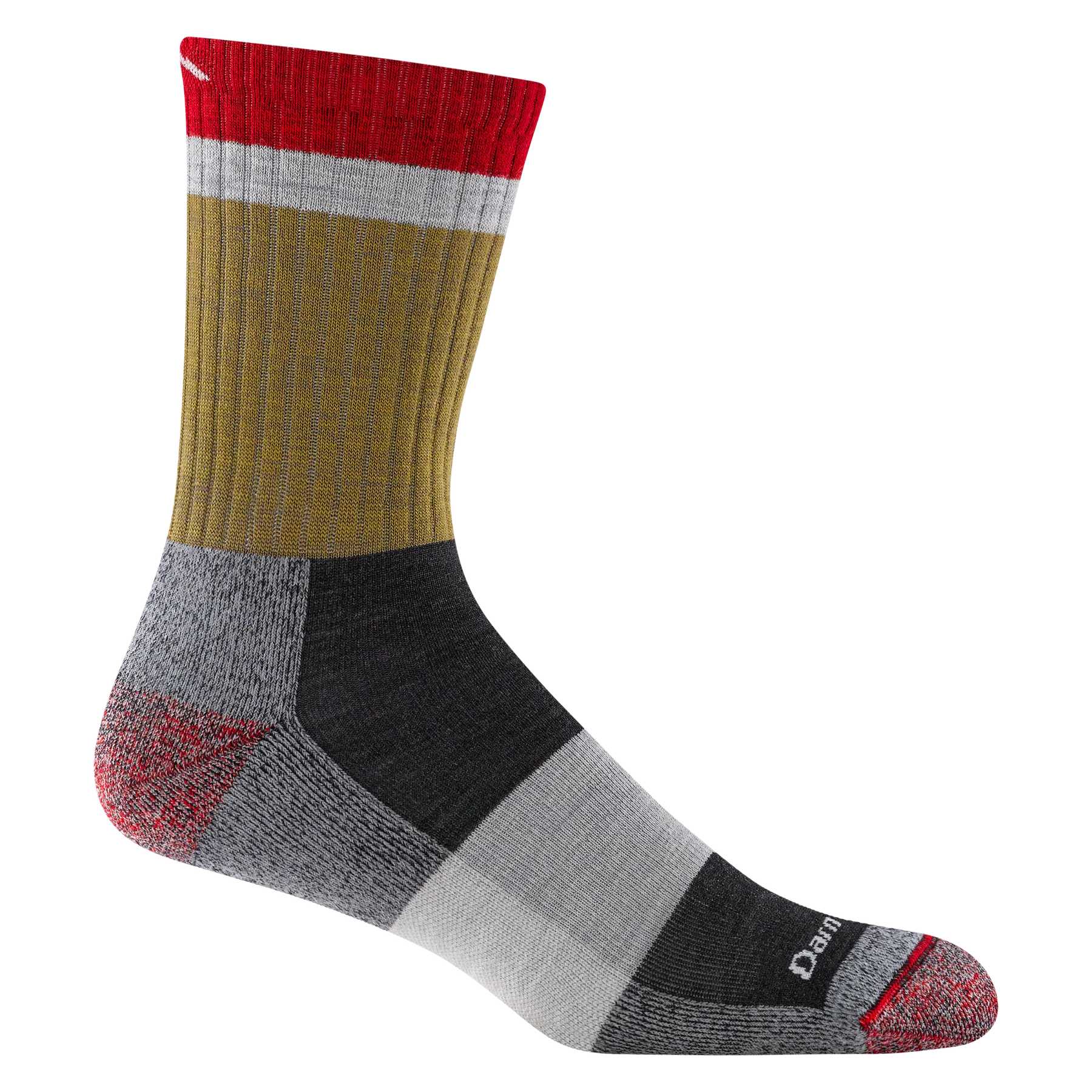 Budget silk socks-Heady Stripe | Men's Lightweight Micro Crew with Cushion #1924