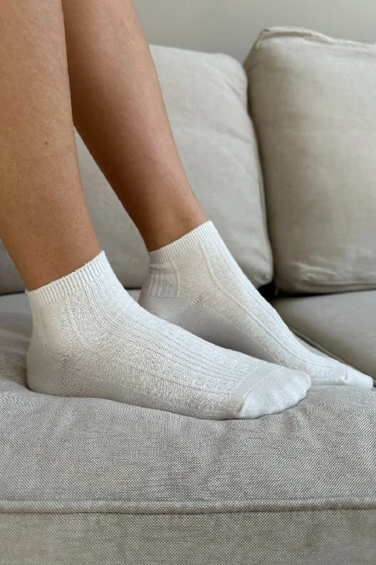 Eco-friendly knit socks-Ribbed Socks