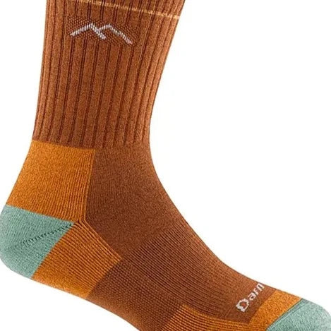 Thermal socks with insulation-Hiker Micro Crew Midweight Cushion Copper