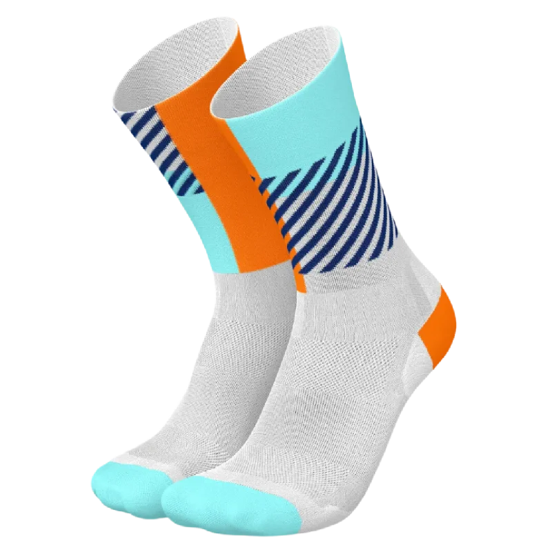 Soft thermal socks-Incylence - Ultralight Districts Long Sock - Orange Mint