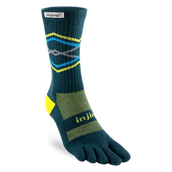 Yellow thermal socks-Injinji Trail Sock | Midweight | Crew Length | Eclipse