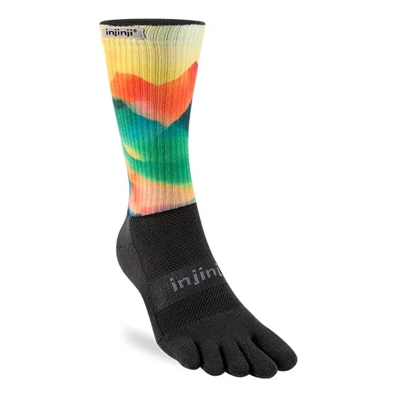 Handmade silk socks-Injinji Trail Sock | Midweight | Crew Length | Valley