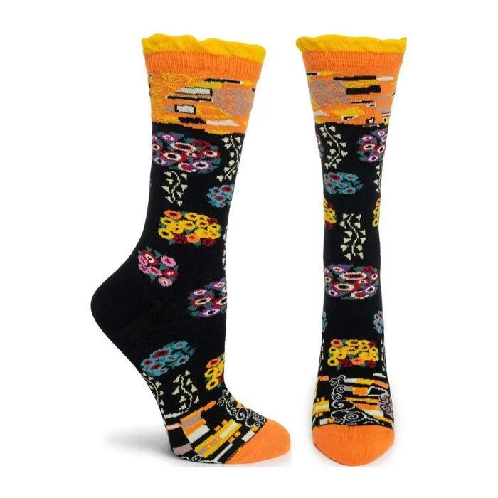 Socks with breathable tops-Japonism | Women's Crew