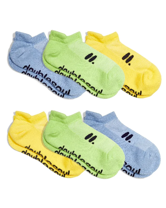 Solid wool socks-Low 6 Pack Aura