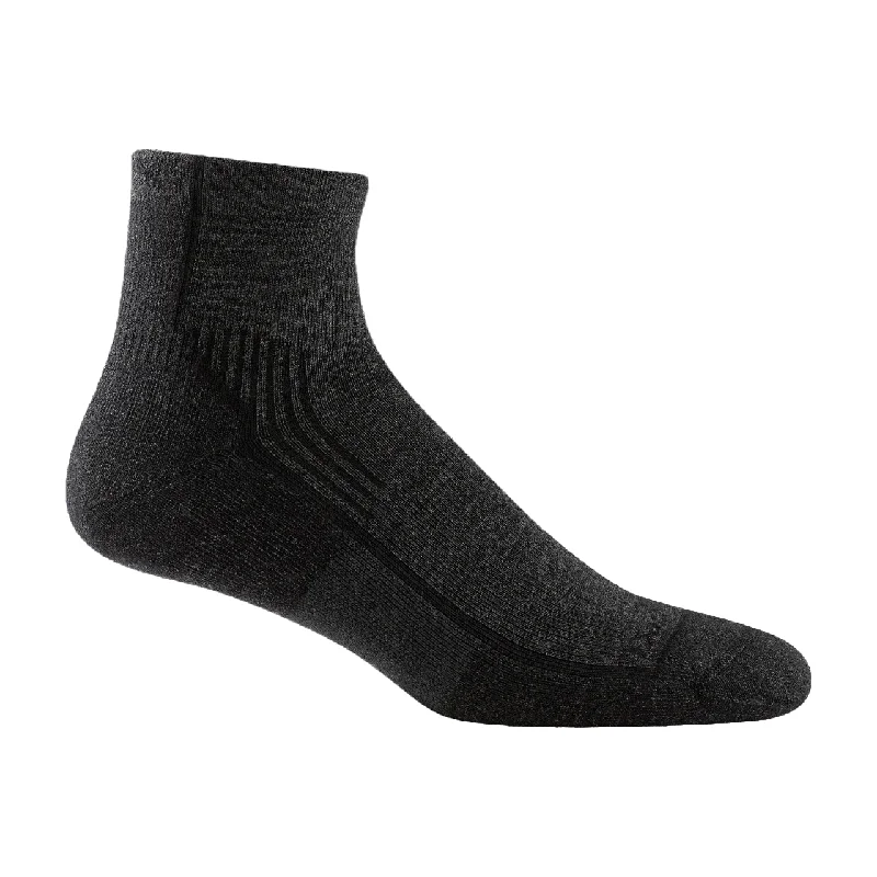 Socks with seamless toes-Men's Hiker 1/4 Midweight Hiking Cushion Onyx