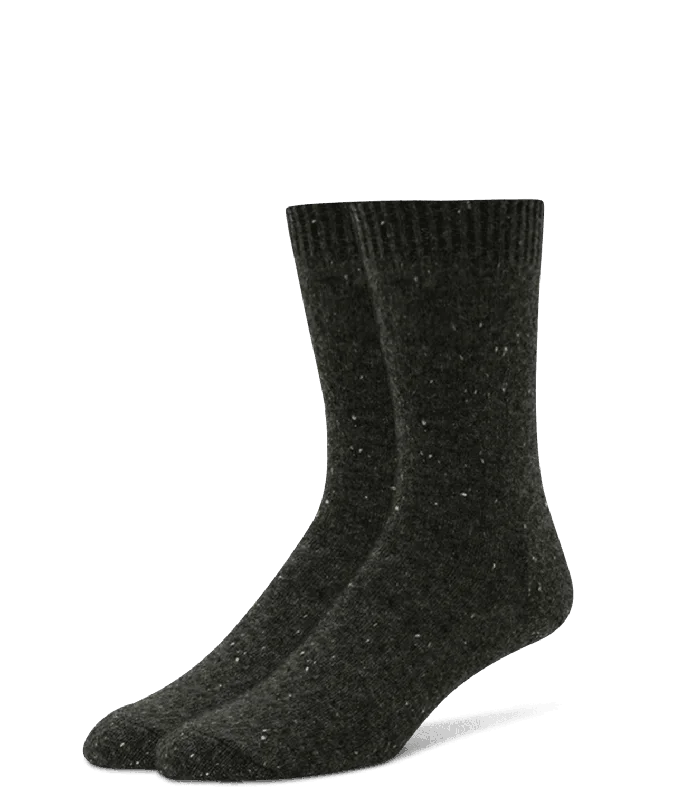 Camo knit socks-Moda | Women's Crew