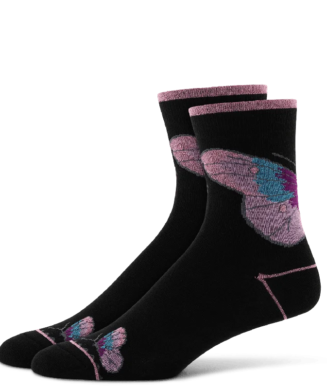 Spring wool socks-Odile | Women's Micro Crew