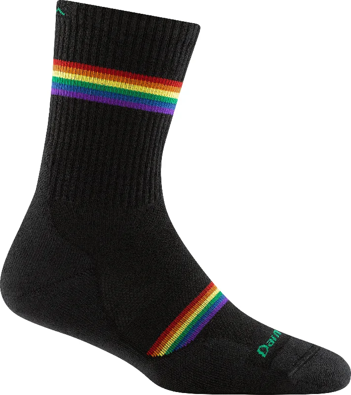 Solid cotton socks-Prism | Lightweight Micro Crew with Cushion #1115