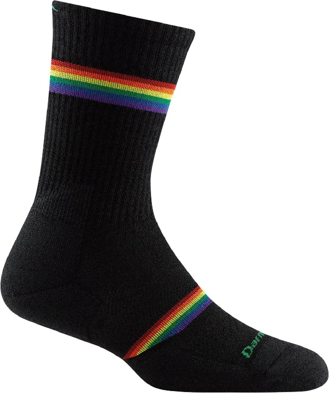 Socks with fleece warmth-Prism | Lightweight Micro Crew with Cushion #1119