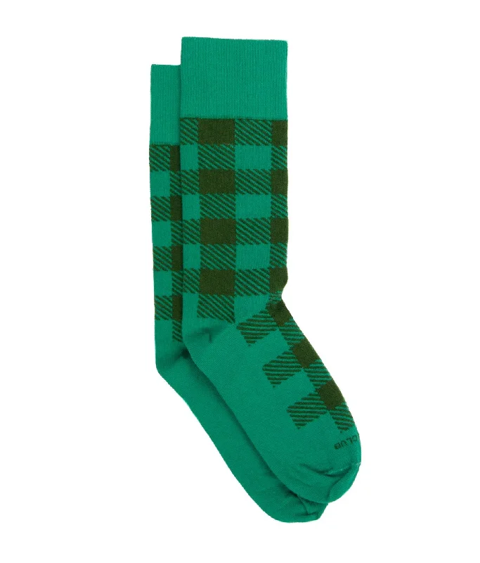 Non-slip socks for home safety-The Rainier - Pine