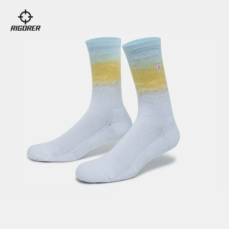 Striped cotton socks-Rigorer Austin Reaves Gradient  Socks [Z123340304]