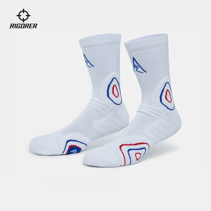 Brown silk socks-Rigorer Austin Reaves  Socks 'Red/White/Blue' [Z123340303-1]