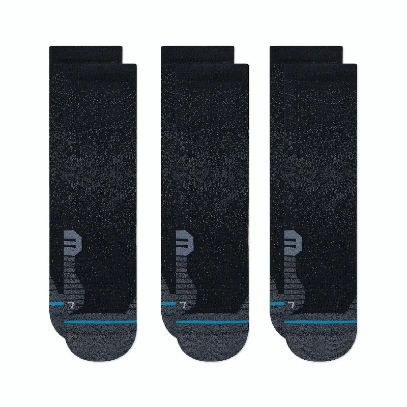 Pink thermal socks-Stance Run - Crew (3-Pack)