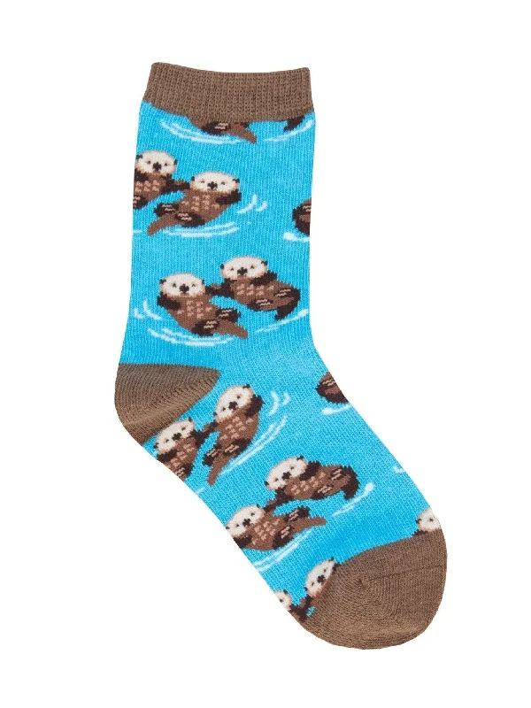 Budget fleece socks-Significant Otter | Youth Crew