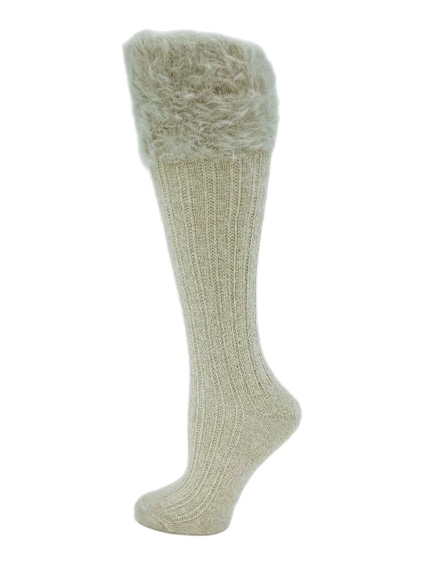 Socks with stripe details-Skye | Women's Boot Sock