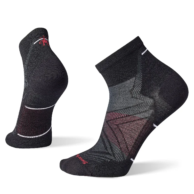 Knit socks with cozy patterns-Smartwool Run Zero Cushion - Ankle