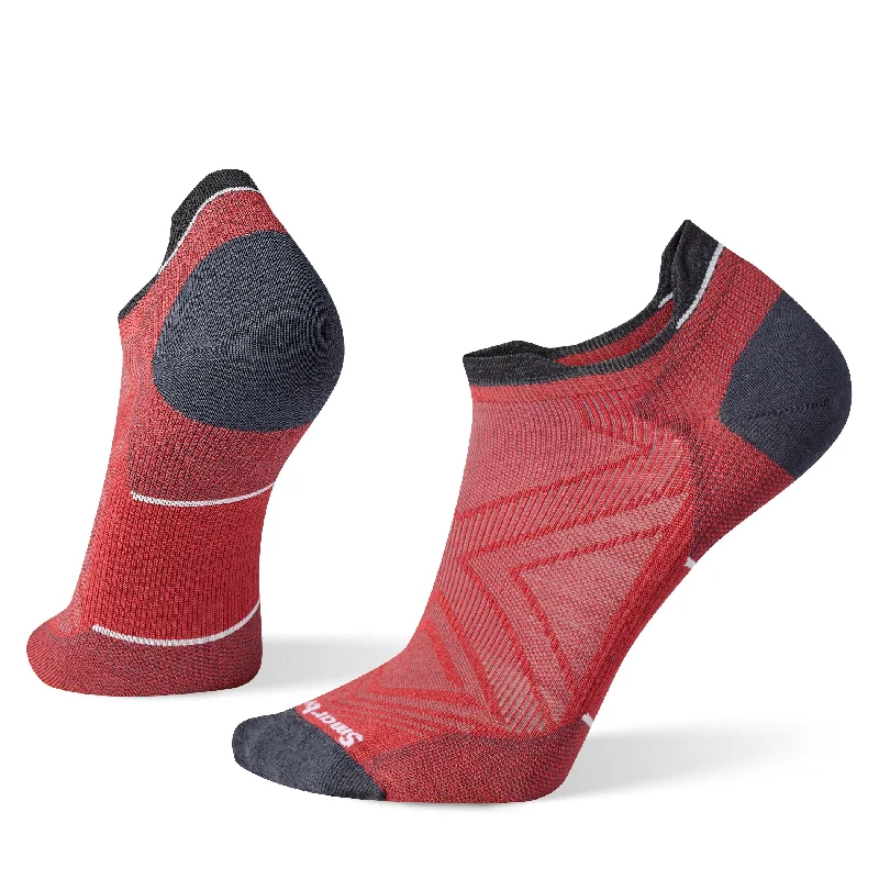 Crew socks for everyday use-Smartwool Run Zero Cushion - Low Ankle