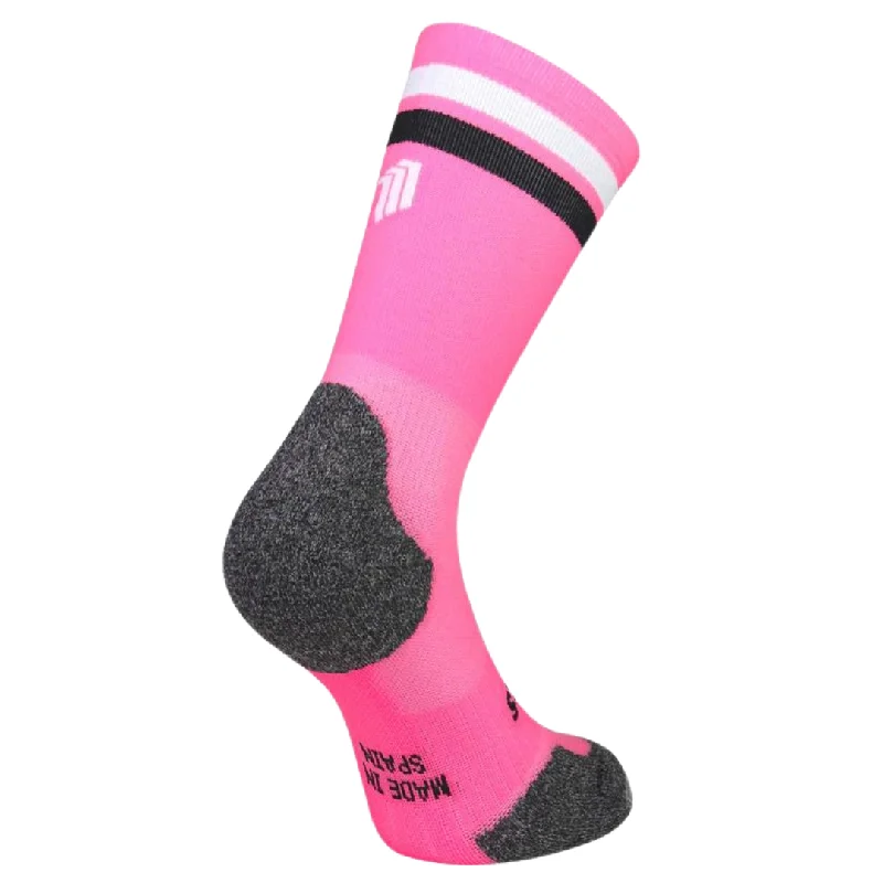 Thermal socks with silk-Sporcks - Run Ultralight Sock - Pro Pink