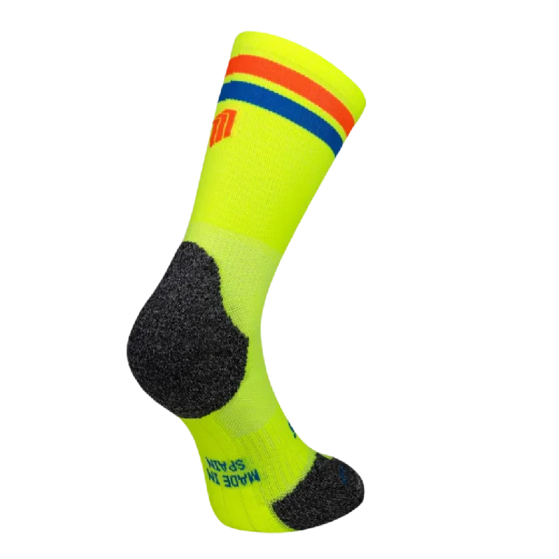 Socks with reindeer motifs-Sporcks - Run Ultralight Sock - Pro Yellow